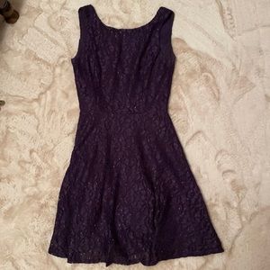 Sparkly purple dress - Size 5
